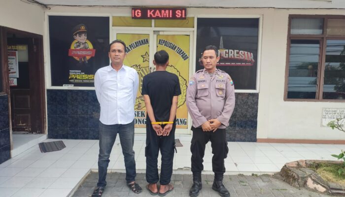 Kurang dari 24 Jam, Polsek Balongpanggang Amankan Terduga Pelaku Pencurian Di Masjid Surabaya