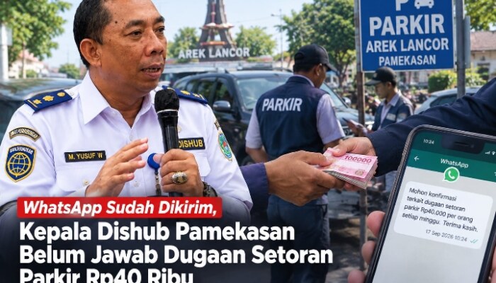 “Parkir Rp40 Ribu Seminggu, Pak Kadishub: Ini Tarif atau Iuran?”
