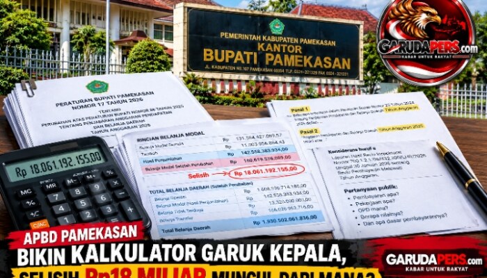APBD Pamekasan Bikin Kalkulator Garuk Kepala, Selisih Rp18 Miliar Muncul dari Mana?